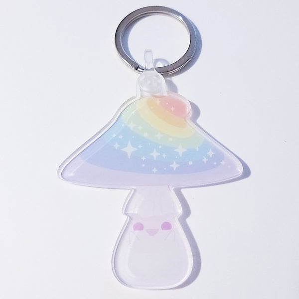 Mushlin Key Chain - Rainbow Galaxy