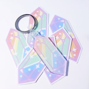Crystal Key Chain - Rainbow